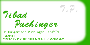 tibad puchinger business card